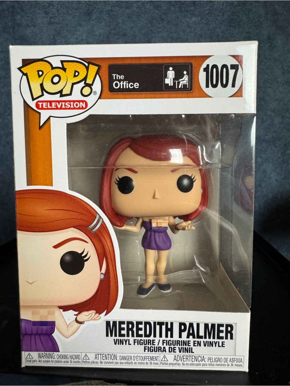 Funko The Office Meredith Palmer Pop! - Red Hair, Purple Outfit 1007